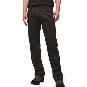 Prana Brion Pants Black Iron Stretch Jeans 5 Pocket Slim Fit 34 Men's